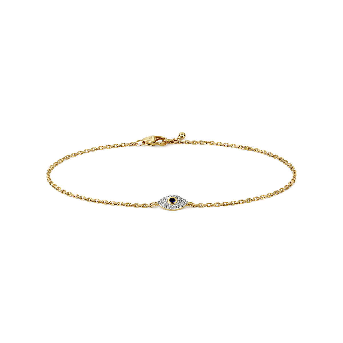Evil Eye Diamond Bracelet