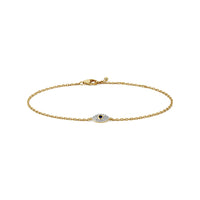 Evil Eye Diamond Bracelet