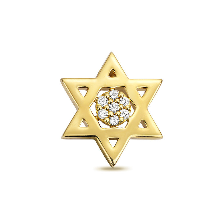 Magen David Diamond Pendant