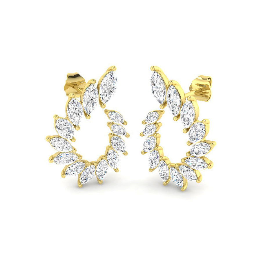 Marquise Diamond Earrings