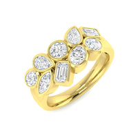 Mixed Shape Diamond Ring