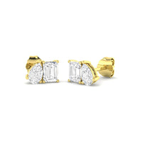 Toi et Moi Diamond Earrings
