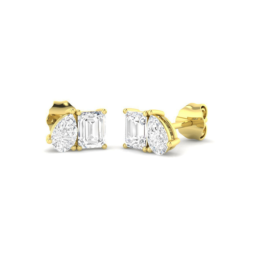 Toi et Moi Diamond Earrings